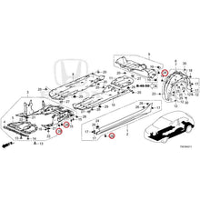 Load image into Gallery viewer, [NEW] JDM HONDA CIVIC FL4 2023 Side Sill Garnish/Under Cover GENUINE OEM
