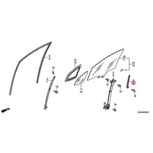 Load image into Gallery viewer, [NEW] JDM HONDA STREAM RN6 2013 Front Door Glass/Door Regulator GENUINE OEM
