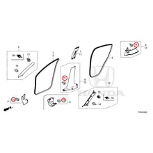 Load image into Gallery viewer, [NEW] JDM HONDA VEZEL HYBRID RU3 2020 Pillar Garnish GENUINE OEM
