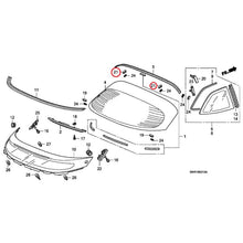 Load image into Gallery viewer, [NEW] JDM HONDA CIVIC FN2 2009 Rear Windshield Glass/Quarter Glass GENUINE OEM
