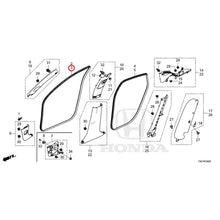 Load image into Gallery viewer, [NEW] JDM HONDA CIVIC FL1 2025 Pillar Garnish GENUINE OEM
