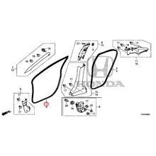 Load image into Gallery viewer, [NEW] JDM HONDA CIVIC FK2 2015 Pillar Garnish GENUINE OEM

