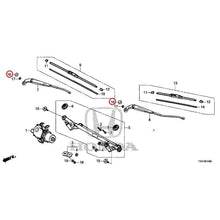 Load image into Gallery viewer, [NEW] JDM HONDA N-WGN JH3 2023 Front Windshield Wiper GENUINE OEM
