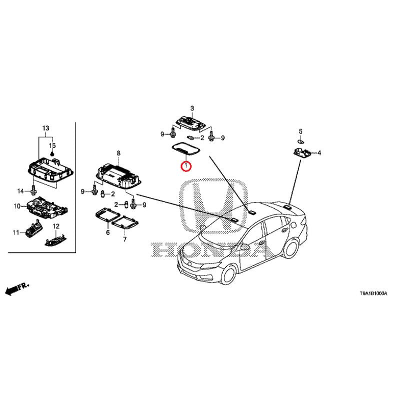 [NEW] JDM HONDA GRACE GM6 2017 Interior Lights GENUINE OEM