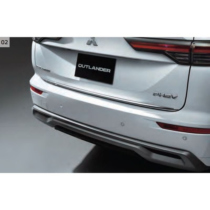 [NEW] JDM Mitsubishi OUTLANDER PHEV GN0W Tailgate Garnish Genuine OEM