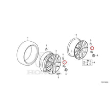 Load image into Gallery viewer, [NEW] JDM HONDA CIVIC FL5 2023 Tire/Wheel Disc GENUINE OEM
