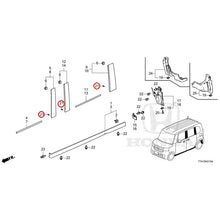 Load image into Gallery viewer, [NEW] JDM HONDA N-BOX CUSTOM JF3 2021 Molding/Side Sill Garnish GENUINE OEM
