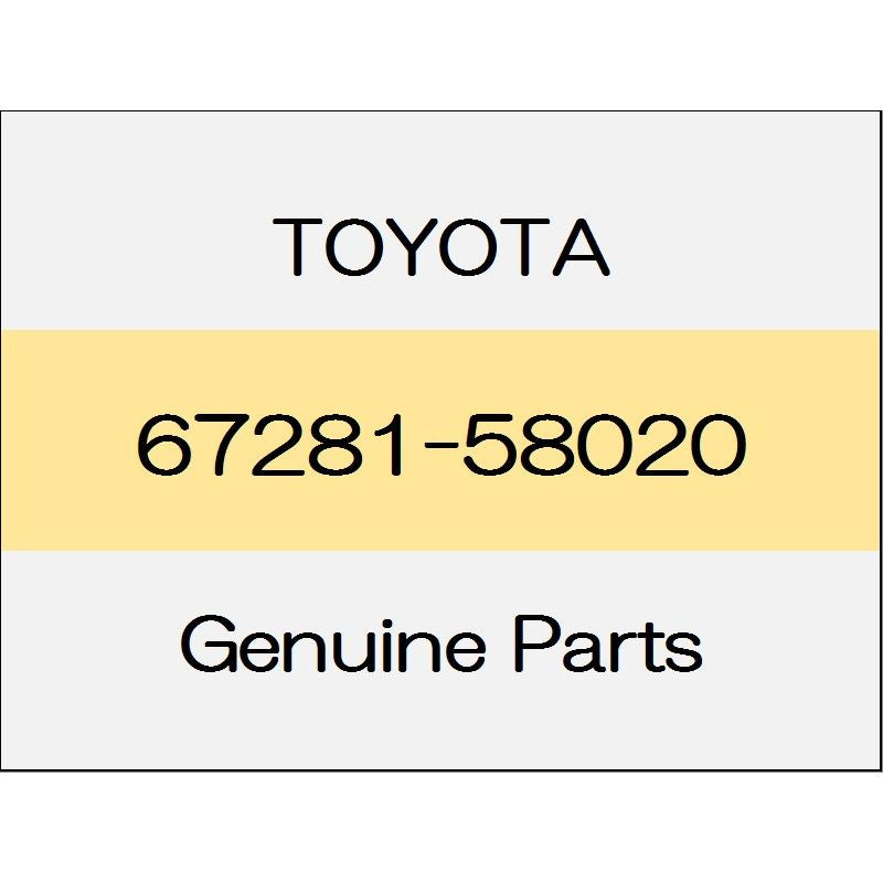 [NEW] JDM TOYOTA ALPHARD H3# Back door side helm stopper 67281-58020 GENUINE OEM