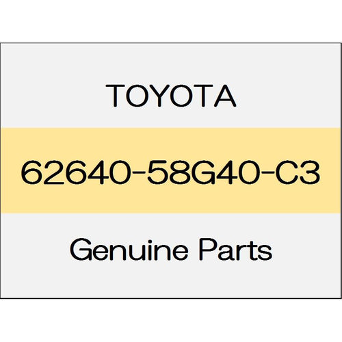 [NEW] JDM TOYOTA ALPHARD H3# Quota trim rear (L) 1801 ~ 2GR-FKS standard system Executive Lounge trim code (21) 62640-58G40-C3 GENUINE OEM