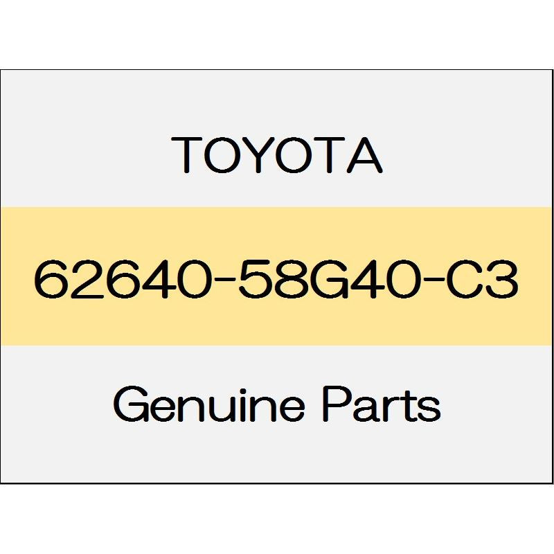 [NEW] JDM TOYOTA ALPHARD H3# Quota trim rear (L) 1801 ~ 2GR-FKS standard system Executive Lounge trim code (21) 62640-58G40-C3 GENUINE OEM
