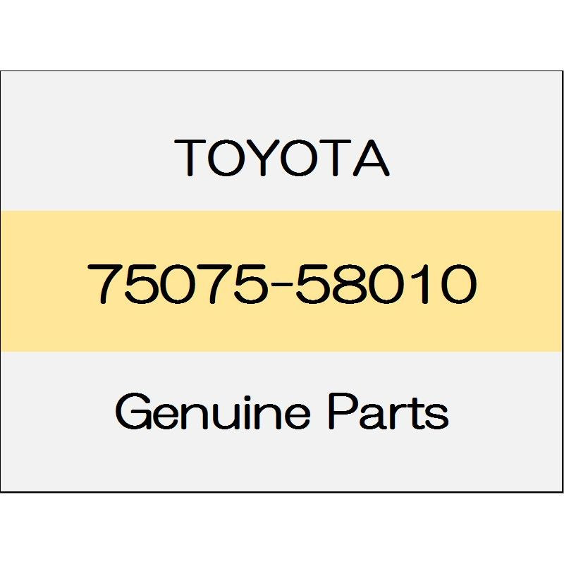 [NEW] JDM TOYOTA ALPHARD H3# Rear door outside molding sub-Assy (R) 75075-58010 GENUINE OEM