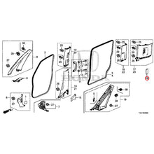 Load image into Gallery viewer, [NEW] JDM HONDA STEP WGN SPADA RP5 2020 Pillar Garnish GENUINE OEM

