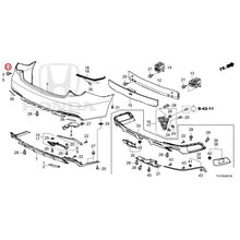 Load image into Gallery viewer, [NEW] JDM HONDA LEGEND HYBRID KC2 2020 Rear Bumper (120/130/520) GENUINE OEM
