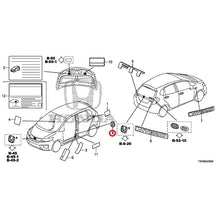 Load image into Gallery viewer, [NEW] JDM HONDA FIT HYBRID GP5 2017 Emblem/Caution Label GENUINE OEM
