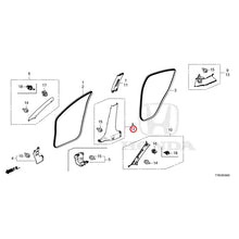 Load image into Gallery viewer, [NEW] JDM HONDA VEZEL HYBRID RU3 2020 Pillar Garnish GENUINE OEM
