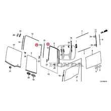 Load image into Gallery viewer, [NEW] JDM HONDA STEP WGN SPADA RP5 2020 Rear Windshield Glass/Quarter Glass (1) GENUINE OEM
