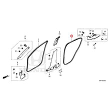 Load image into Gallery viewer, [NEW] JDM HONDA VEZEL RV3 2021 Pillar Garnish GENUINE OEM
