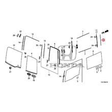 Load image into Gallery viewer, [NEW] JDM HONDA STEP WGN SPADA RP5 2020 Rear Windshield Glass/Quarter Glass (1) GENUINE OEM
