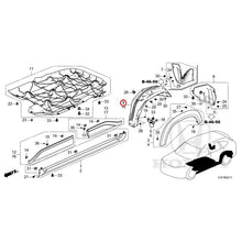 Load image into Gallery viewer, [NEW] JDM HONDA WR-V RG5 2024 Protector/Side sill garnish GENUINE OEM
