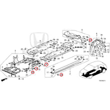 Load image into Gallery viewer, [NEW] JDM HONDA Civic e:HEV FL4 2025 Side Sill Garnish/Under Cover GENUINE OEM
