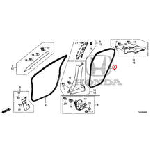 Load image into Gallery viewer, [NEW] JDM HONDA CIVIC FK2 2015 Pillar Garnish GENUINE OEM
