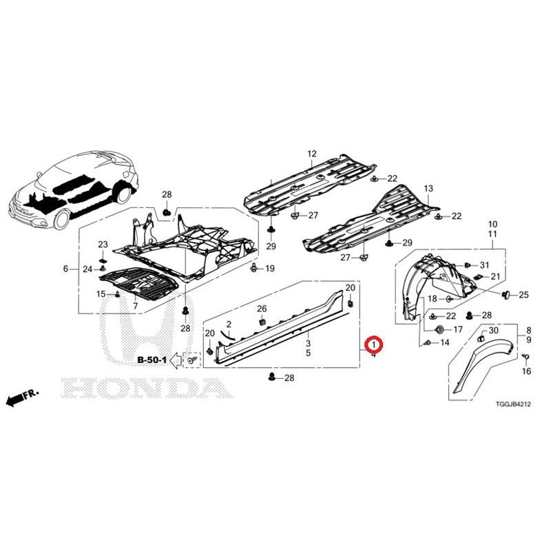 [NEW] JDM HONDA CIVIC FK8 2020 Undercover (TYPE R) GENUINE OEM