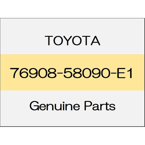 [NEW] JDM TOYOTA ALPHARD H3# Quota panel mudguard (L) body color code (4X7) 76908-58090-E1 GENUINE OEM