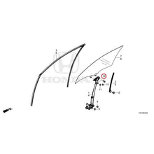 Load image into Gallery viewer, [NEW] JDM HONDA CIVIC FL5 2023 Front Door Glass/Door Regulator GENUINE OEM
