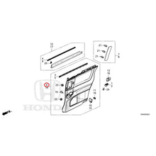 Load image into Gallery viewer, [NEW] JDM HONDA ODYSSEY RC1 2021 Sliding Door Lining (140/540) GENUINE OEM
