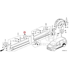 Load image into Gallery viewer, [NEW] JDM HONDA ODYSSEY RC1 2021 Garnish/Rear Inner Fender GENUINE OEM
