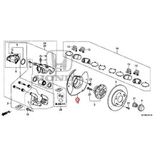 Load image into Gallery viewer, [NEW] JDM HONDA CR-Z ZF2 2016 Rear Brakes (120) GENUINE OEM
