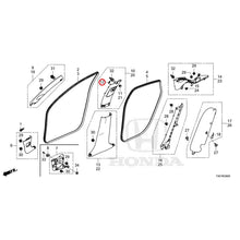 Load image into Gallery viewer, [NEW] JDM HONDA CIVIC FL1 2022 Pillar Garnish GENUINE OEM

