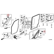 Load image into Gallery viewer, [NEW] JDM HONDA STEP WGN SPADA RP5 2020 Pillar Garnish GENUINE OEM
