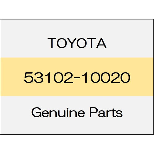 [NEW] JDM TOYOTA C-HR X10/X50 Radiator grill lower sub-Assy Panoramic View Monitor Mu 53102-10020 GENUINE OEM