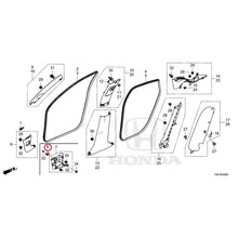 Load image into Gallery viewer, [NEW] JDM HONDA CIVIC FL5 2023 Pillar Garnish GENUINE OEM
