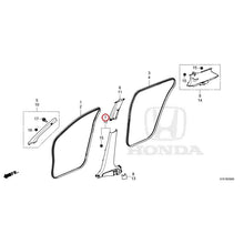 Load image into Gallery viewer, [NEW] JDM HONDA WR-V RG5 2024 Pillar Garnish GENUINE OEM
