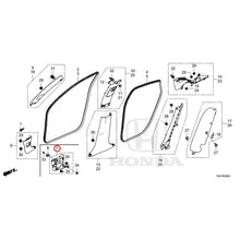 Load image into Gallery viewer, [NEW] JDM HONDA CIVIC FL1 2025 Pillar Garnish GENUINE OEM
