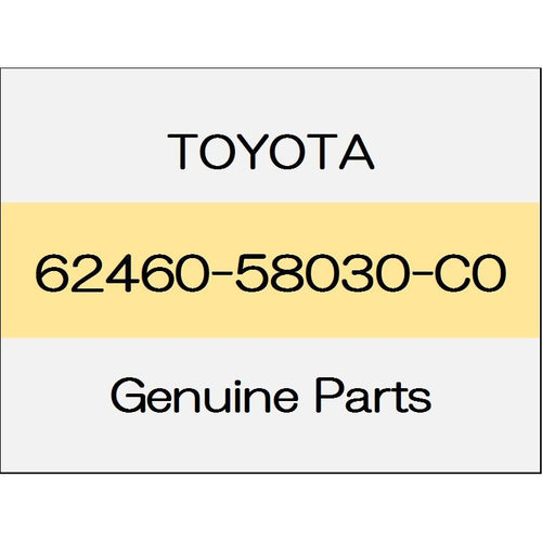 [NEW] JDM TOYOTA ALPHARD H3# The roof side rail garnish rear (L) trim code (21) 7-passenger 1607 to 1801 black 62460-58030-C0 GENUINE OEM