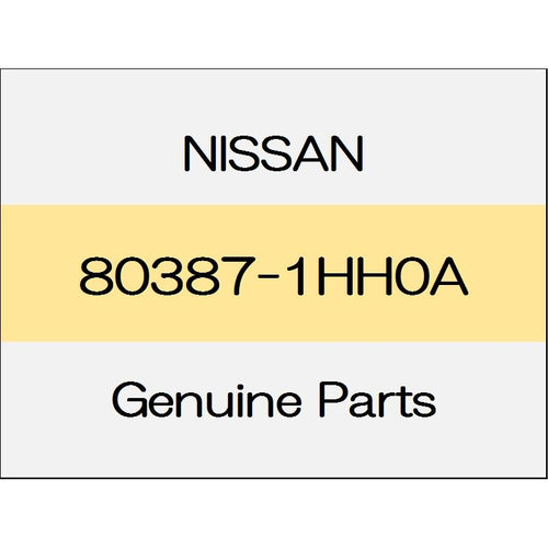 [NEW] JDM NISSAN MARCH K13 Door lower sash front glass run (L) 80387-1HH0A GENUINE OEM