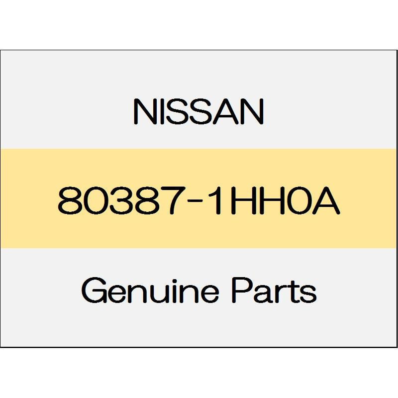 [NEW] JDM NISSAN MARCH K13 Door lower sash front glass run (L) 80387-1HH0A GENUINE OEM