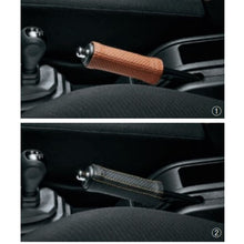 Load image into Gallery viewer, [NEW] JDM Suzuki Jimny NOMADE JC74W Leather Parking Brake Cover Genuine OEM
