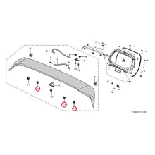 Load image into Gallery viewer, [NEW] JDM HONDA FIT e:HEV GR3 2021 Modulo X Tailgate Spoiler GENUINE OEM
