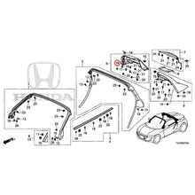 Load image into Gallery viewer, [NEW] JDM HONDA S660 JW5 2020 Weather Strips/Roll Bar Garnish GENUINE OEM
