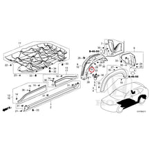 Load image into Gallery viewer, [NEW] JDM HONDA WR-V RG5 2024 Protector/Side sill garnish GENUINE OEM
