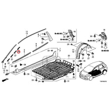 Load image into Gallery viewer, [NEW] JDM HONDA FIT GK4 2017 Molding/Side Sill Garnish GENUINE OEM
