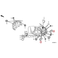 Load image into Gallery viewer, [NEW] JDM HONDA CR-Z ZF2 2014 Grommets (Rear) GENUINE OEM
