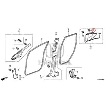 Load image into Gallery viewer, [NEW] JDM HONDA FIT GE8 2012 Pillar Garnish GENUINE OEM

