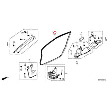 Load image into Gallery viewer, [NEW] JDM HONDA CR-Z ZF1 2012 Pillar Garnish GENUINE OEM
