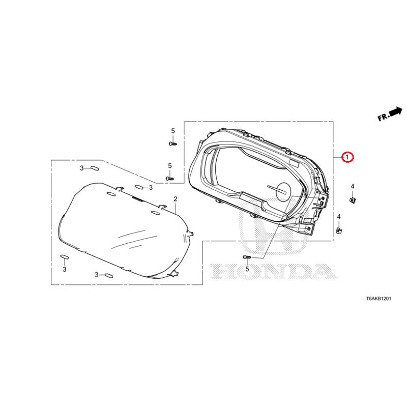 [NEW] JDM HONDA ODYSSEY RC1 2021 Meter (140/540) GENUINE OEM