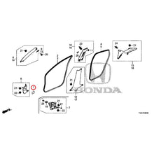 Load image into Gallery viewer, [NEW] JDM HONDA CIVIC FK8 2017 Pillar Garnish GENUINE OEM
